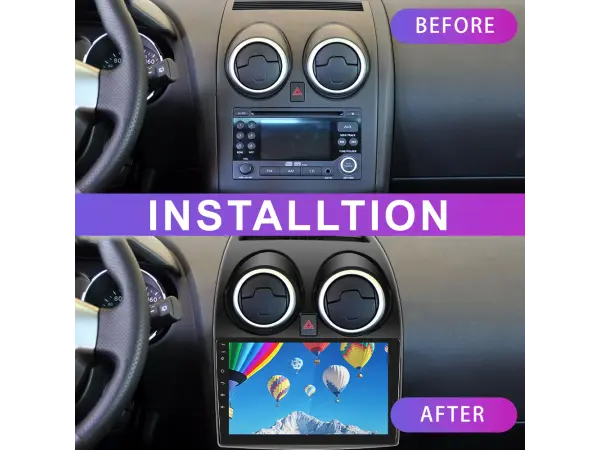 nissan/qashqai (2010-2016) 9"- redukcni ramecek a7174 pro autoradio 9"