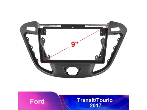 ford transit/tourio 2017 9"- redukcni ramecek a7009 pro autoradio 9"