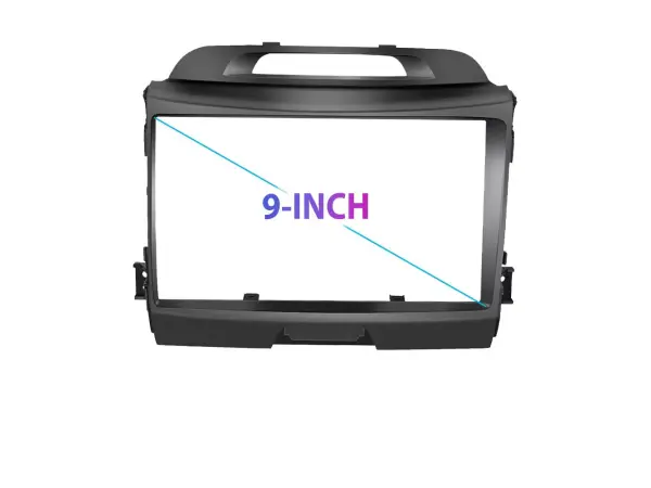 kia sportage (2010-2016) -redukcni ramecek a7172 pro autoradio 9"