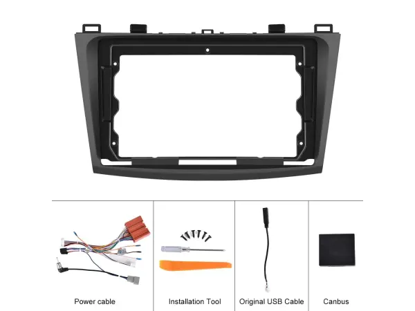 mazda 3 (2009-2013) 9" - redukcni ramecek a7190 pro autoradio 9"