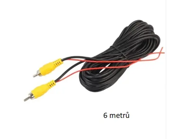 rca kabel pro parkovaci kameru 6m