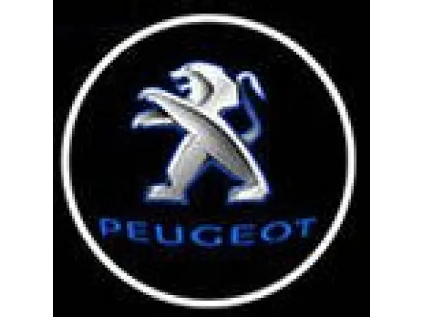 logo folie pro led logo projektor uni 2ks peugeot