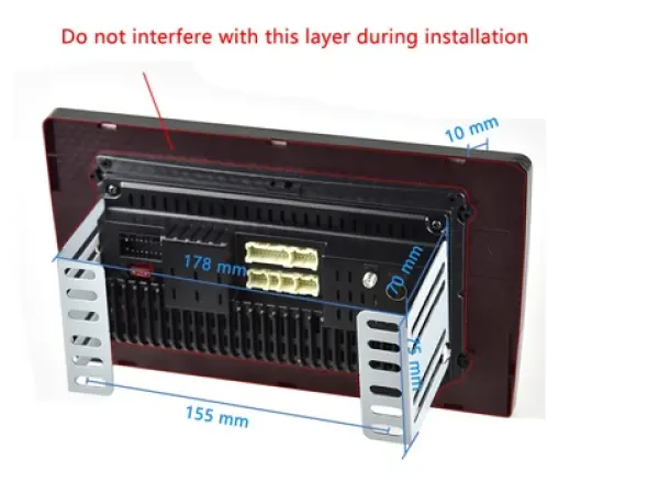 autoradio 10.1" lcd a2752 android 10 s rameckem pro skoda octavia ii 2007-2013 facelift