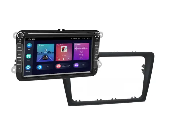 autoradio 8" lcd a3054 2+32g  android 13 s rameckem sk-012 pro skoda rapid