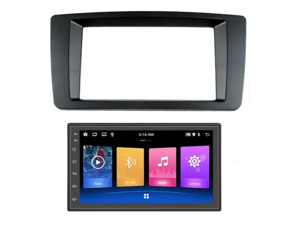 autoradio 7" lcd a2749 android 10 s rameckem sk-010 pro skoda octavia ii/yeti