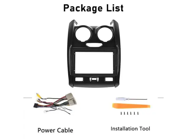 autoradio 9" lcd a3018 2gb+32gb android 11 s rameckem a7141 duster