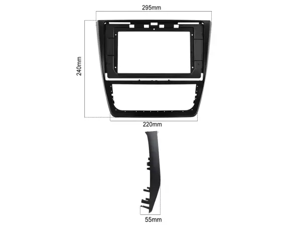 autoradio 10.1" lcd a2752 android 10 s rameckem a7104 pro skoda yetti