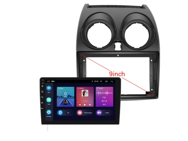 autoradio 9" lcd a3018 android 11 s rameckem a7174 nissan/qashqai 2010-2016