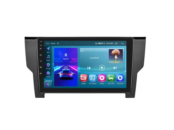 autoradio 10,1" lcd a3196 android 13 s rameckem a7334 pro volkswagen passat 2019