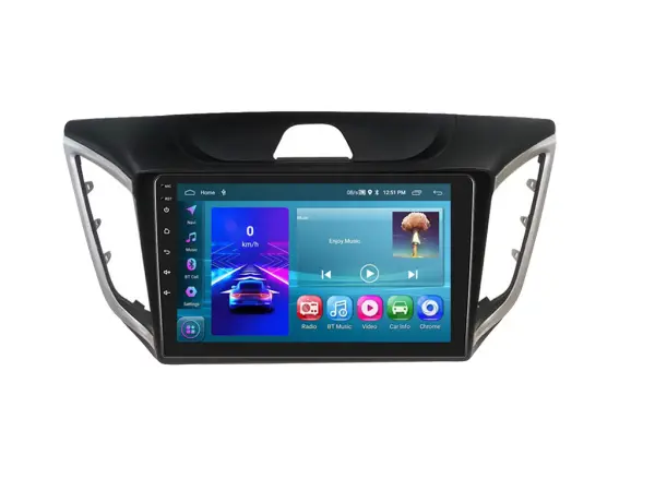 autoradio 10,1" lcd a3196 2gb+32gb android 13 s rameckem a7182 pro hyundai ix25 2015-2018