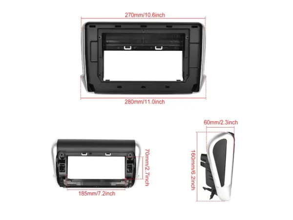 autoradio 10,1" lcd a3196 android 13 s rameckem  a7617 pro peugeot 208/2008