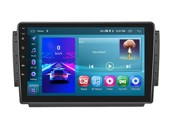 autoradio 10,1" lcd a3196 android 13 s rameckem  a7617 pro peugeot 208/2008