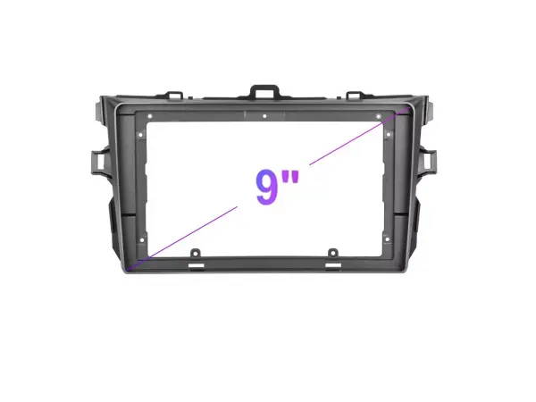 autoradio 9" lcd a3018 android 11 s rameckem a7278 pro toyota corolla 2009-2013