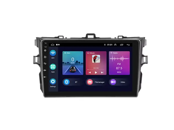 autoradio 9" lcd a3018 android 11 s rameckem a7278 pro toyota corolla 2009-2013