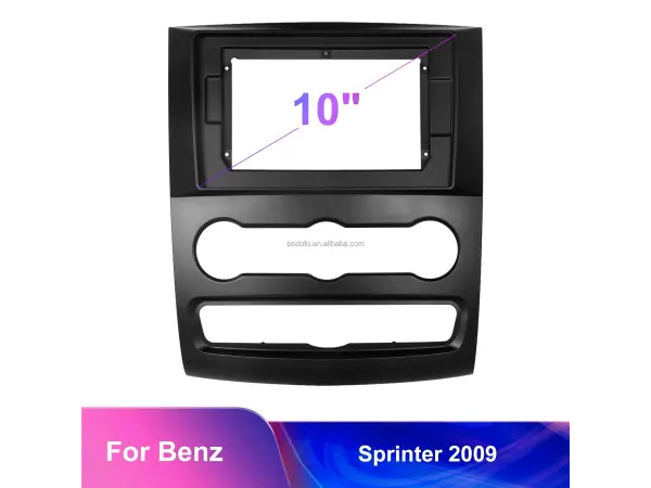 autoradio 10,1" lcd a3196 android 13 s ramecem a8162 pro mercedes benz sprinter 2009 a vw crafter