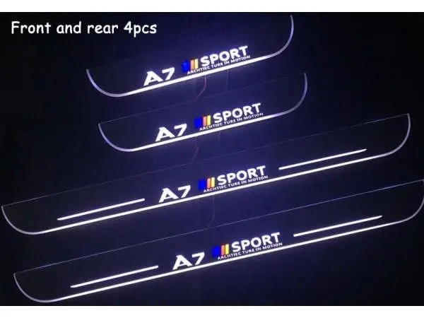 4x led dynamicke prahove listy predni i zadni pro audi a7 