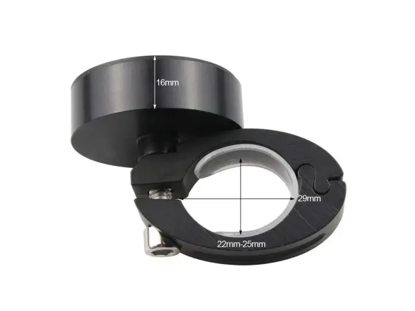 chopper hodiny s drzakem na riditka motocyklu chrom