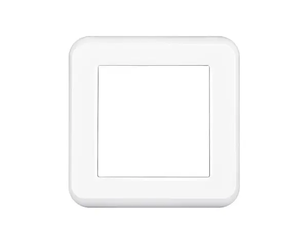 unic vypinac stridavy-schodistovy c.6 v ramecku 82mm, plast bily