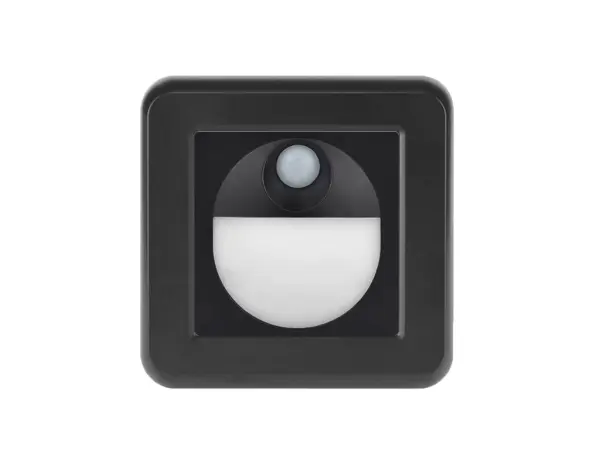 unic led schodistove osvetleni s pir senzorem vcetne ramecku, cerna