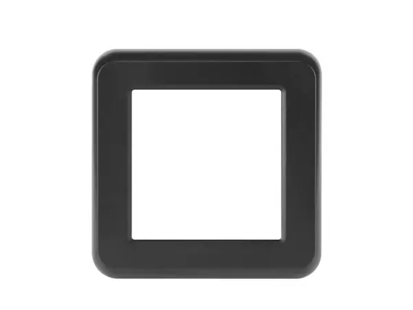 unic vypinac krizovy c.7 v ramecku 82mm, plast cerny