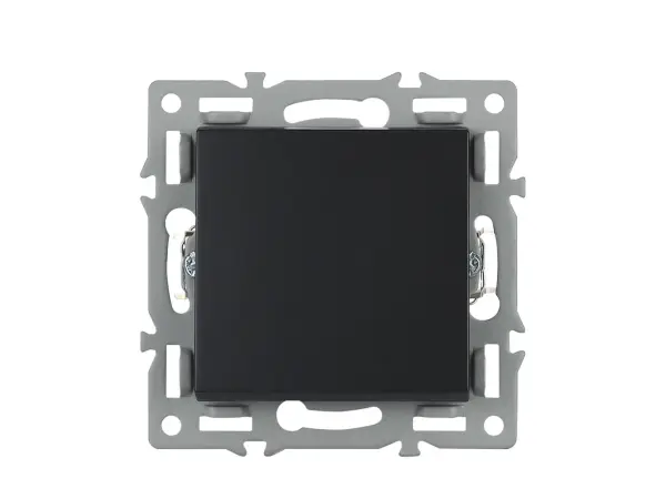 unic modul zasuvka mdzcover ,krytka zaslepovaci, cerna pro ramecek 82mm