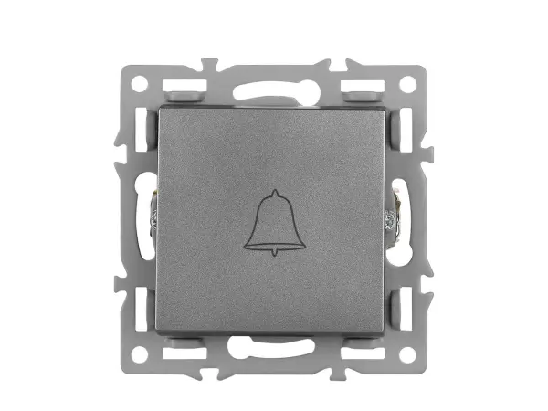 unic modul mdz01 zvonek, sedy pro ramecek 82mm