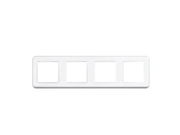 unic ramecek 295mm pro 4 moduly 52*52mm plast bily