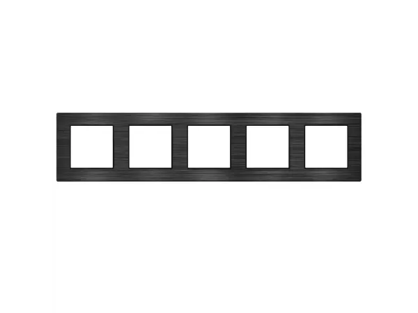 unic ramecek 365mm pro 5 modulu, slitina hliniku cerny