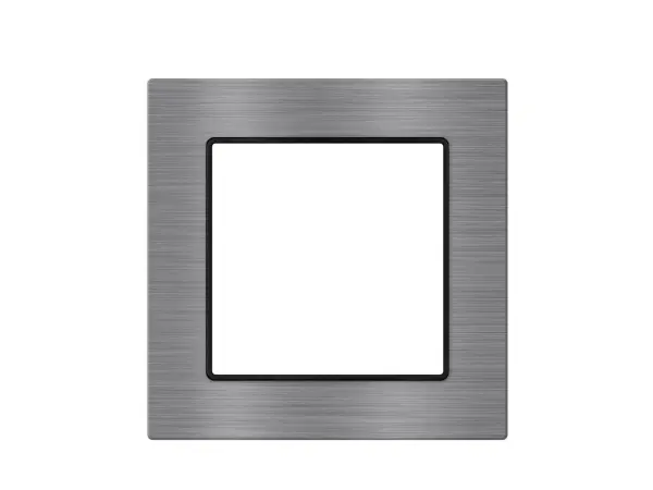 unic ramecek pro 1 modul, 82mm slitina hliniku sedy