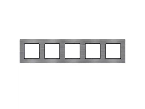 unic ramecek 365mm pro 5 modulu, slitina hliniku sedy