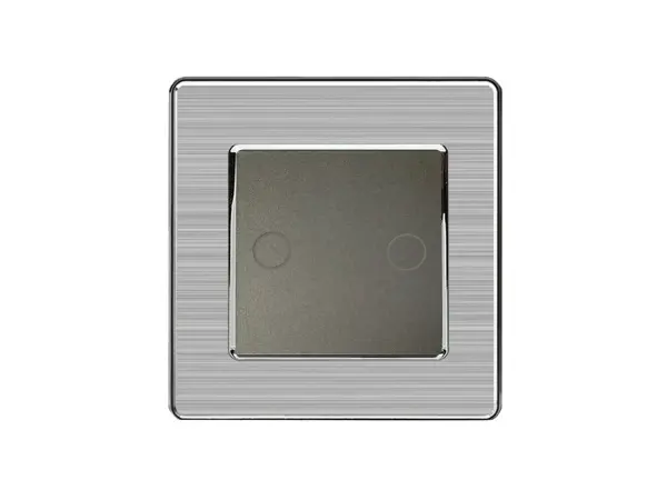 sran wifi dvojvypinac v ramecku nerez ocel