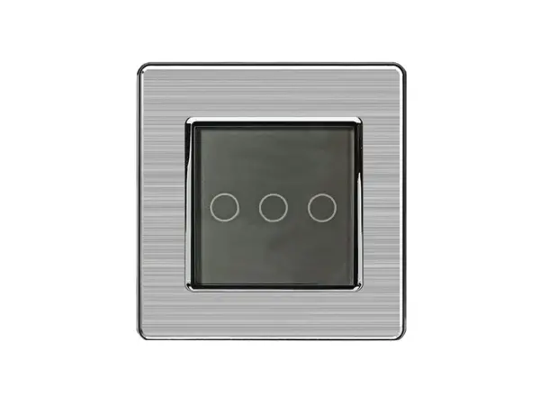 sran wifi trojvypinac v ramecku nerez ocel