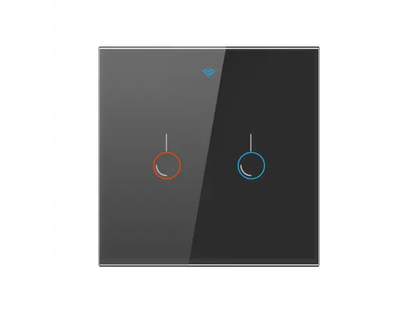 wifi chytry dvojvypinac cerny