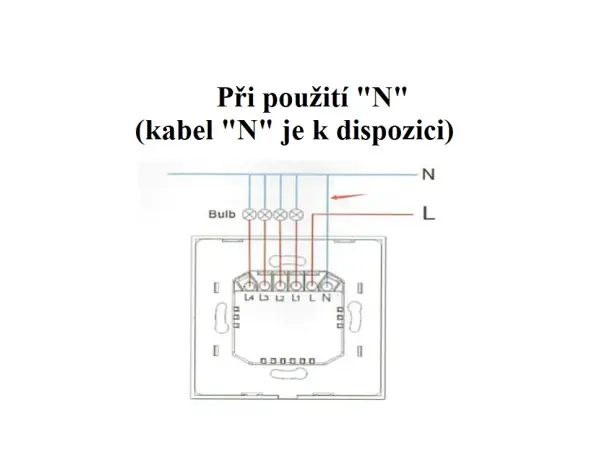 sran sedy smart ai modul wifi vypinac do ramecku 86mm