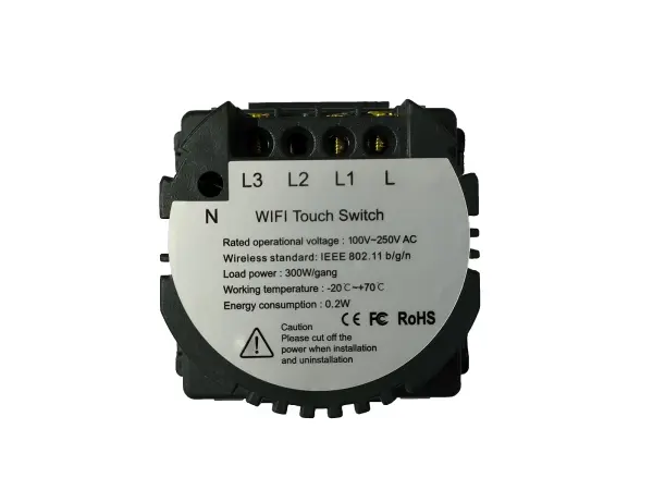 sran sedy smart ai modul wifi 2vypinac do ramecku 86mm