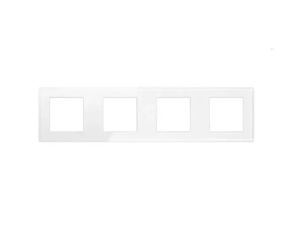 sran bily plast ramecek pro 4 moduly