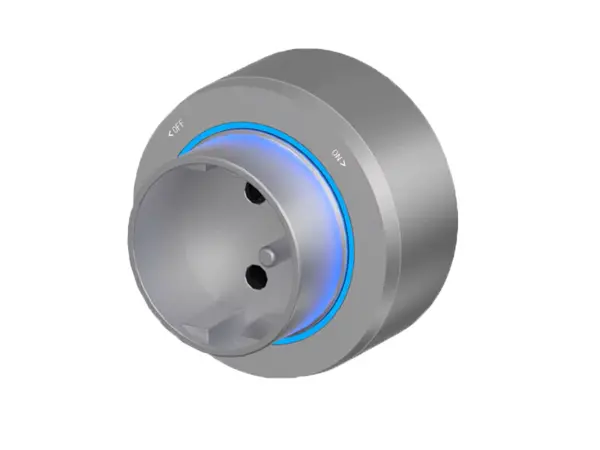 voltline zasuvkovy modul sedy 16a (66,5x29,5mm) pro nastenne listy