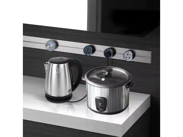 voltline zasuvkovy modul usb+usb-c sedy (68x30mm) pro nastenne listy