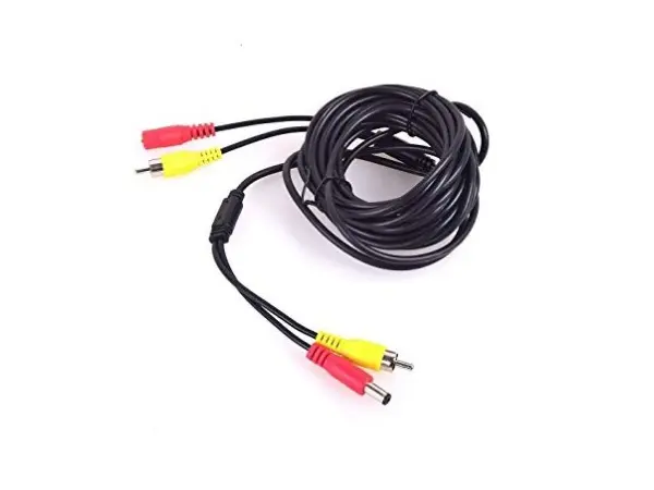 rca+dc kabel pro parkovaci kameru 10m