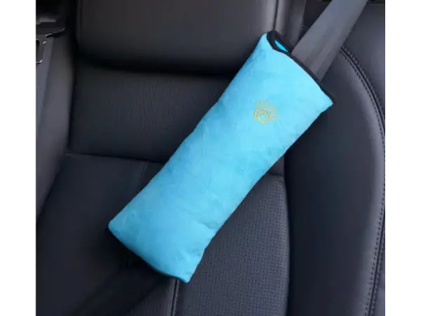 potah na bezpecnostni pas auta sedy