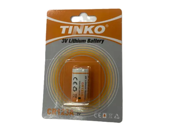 baterie cr123 3v lithiova,1500ma