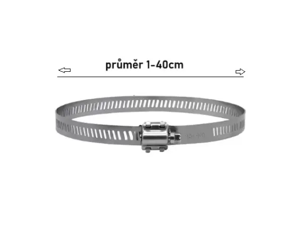 upevnovaci montazni pasek pro pripevneni drzaku na sloup az do obvodu 40cm