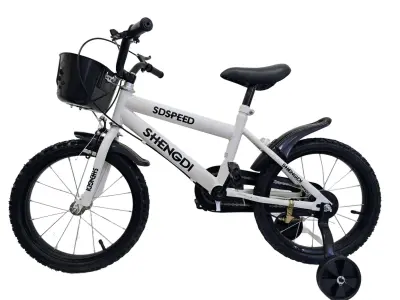 D�tsk� kolo UBCYC-02 b�l� velikost 16" � ide�ln� pro mlad� cyklisty