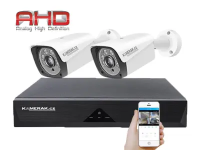 2 kamerov� syst�m AHD HE2-60E 5Mpx