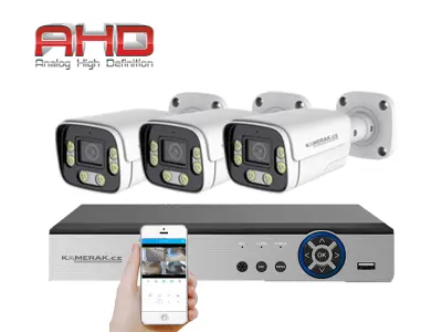 3 kamerov� syst�m AHD HE3-54E 5Mpx