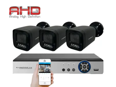 3 kamerov� syst�m AHD HE3-56E 5Mpx