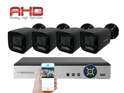 4 kamerov� syst�m AHD HE4-56E 5Mpx
