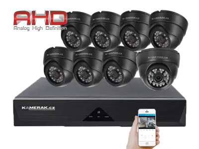 8 kamerov� syst�m AHD WN8-52E 5Mpx