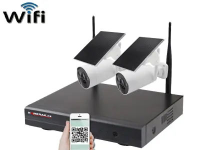 Bezdr�tov� sol�rn� kamerov� syst�m WIP2-210B 4MPx � dokonal� ochrana va�eho majetku