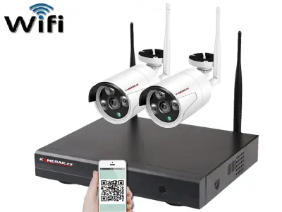 Bezdr�tov� 2 kamerov� syst�m WIP2-302C 5MPx